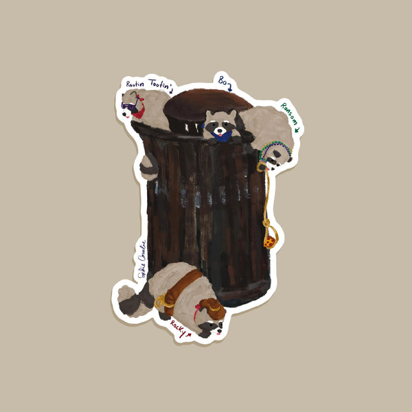 Rocky Family Sticker