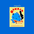 Oswald Fridge Magnets