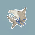 Save The Sharks Sticker