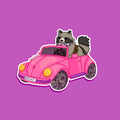 Rocky Car Sticker