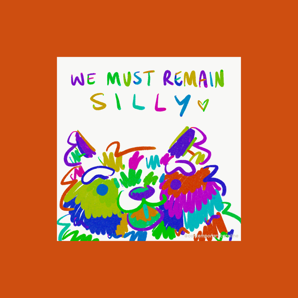 Rocky We Must Remain Silly Print